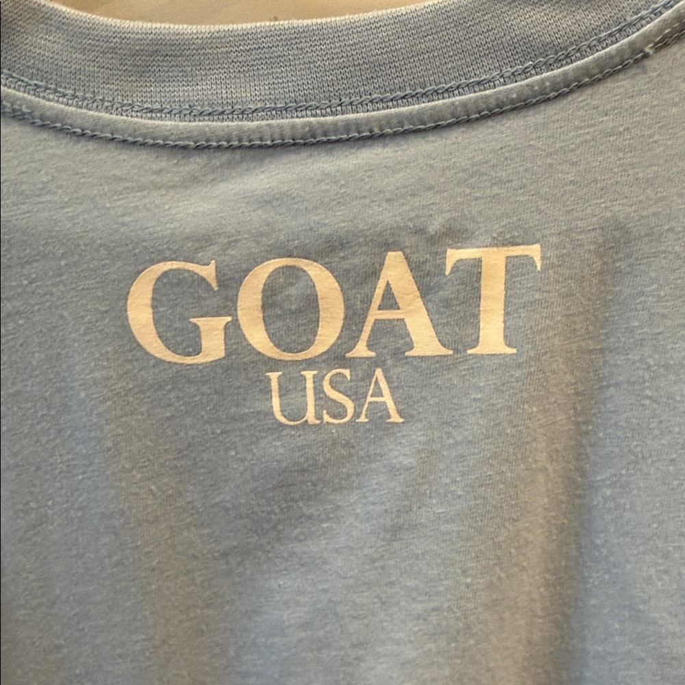 GOAT USA Youth Large Blue Long Sleeve Tee - Picture 5 of 6